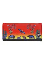 Seven Grandfather Teachings by Cody Houle Large Wallet - 2216