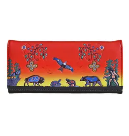 Seven Grandfather Teachings by Cody Houle Large Wallet