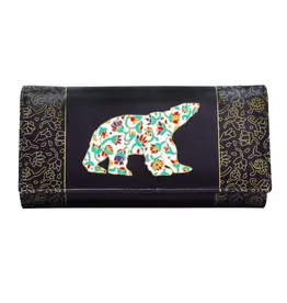 Grand Portefeuille Spring Bear par Dawn Oman