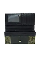 Spring Bear by Dawn Oman Large Wallet - 2138