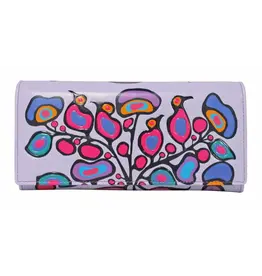 Grand Portefeuille Woodland Floral par Norval Morrisseau