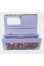 Woodland Floral by Norval Morrisseau Large Wallet - 2054