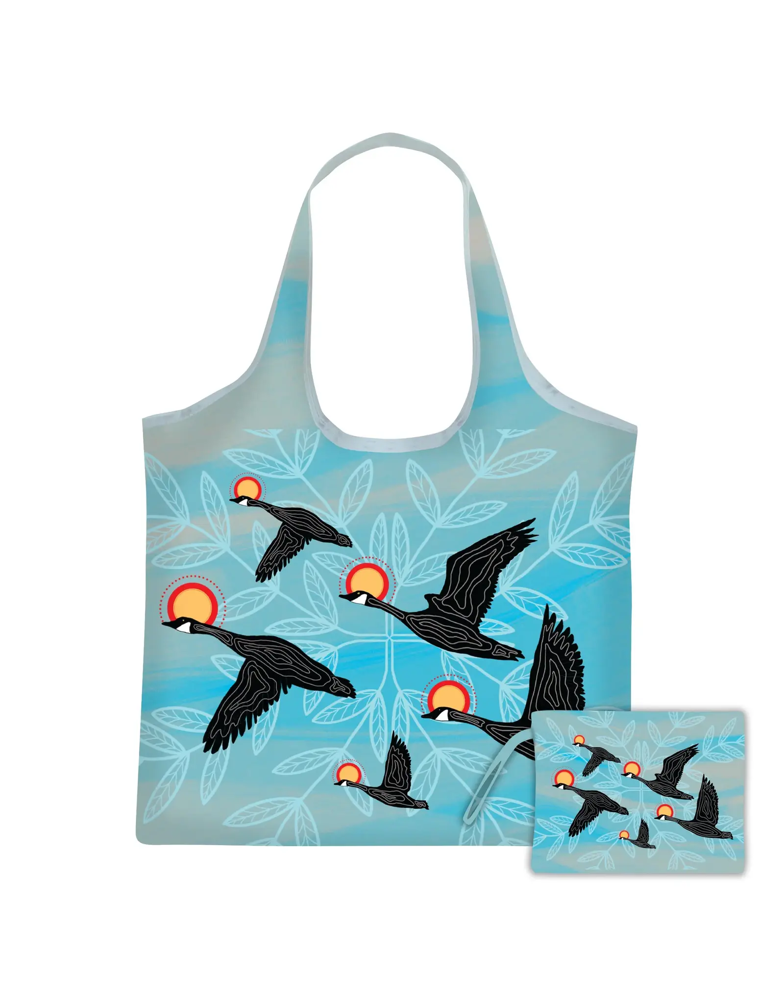 Niskak Geese by Eruoma Awashish Eco Shopping Bag - 6346