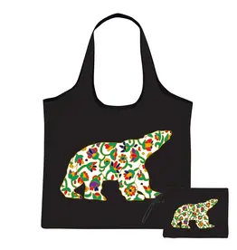 Spring Bear by Dawn Oman Eco Shopping Bag - 6338