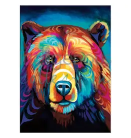 Sacred Paint: Ethereal Passage par Brandon Gabriel Encadrée
