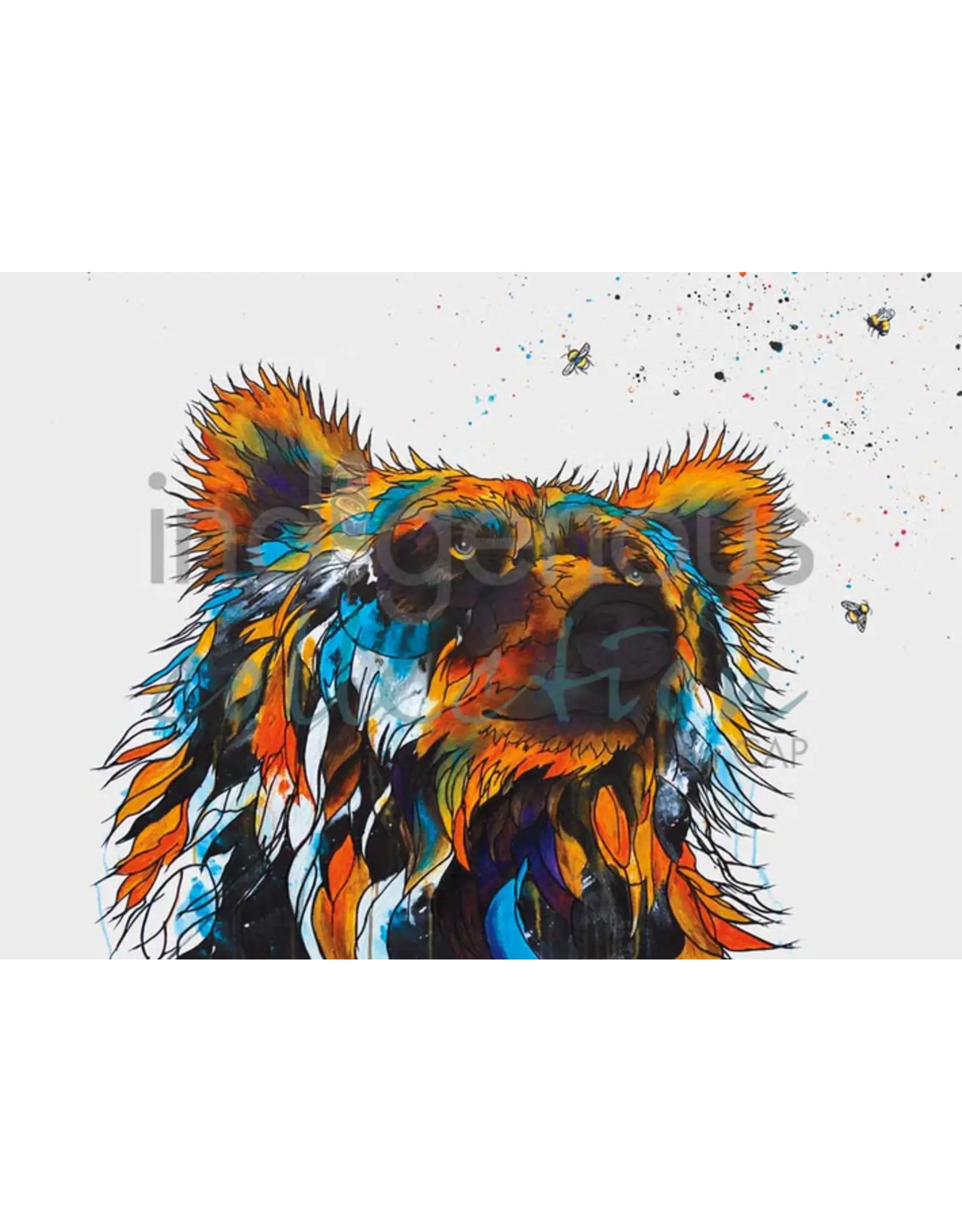 Gentle Giant by Micqaela Jones Framed