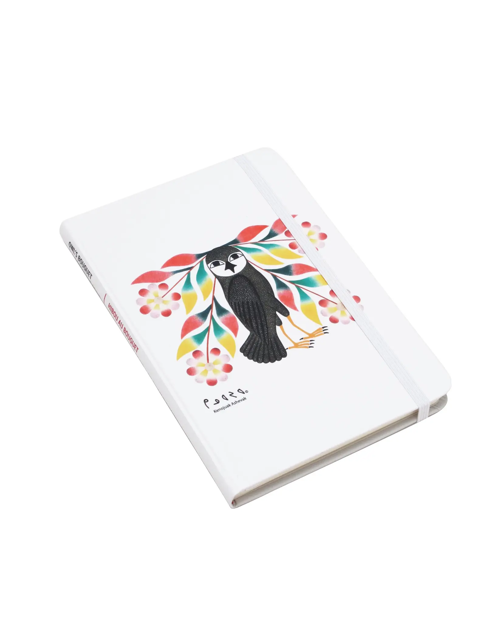 Owl's Bouquet by Kenojuak Ashevak Journal - 4148