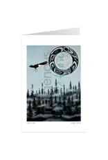 Eagle Moon par Shelley Davies Carte