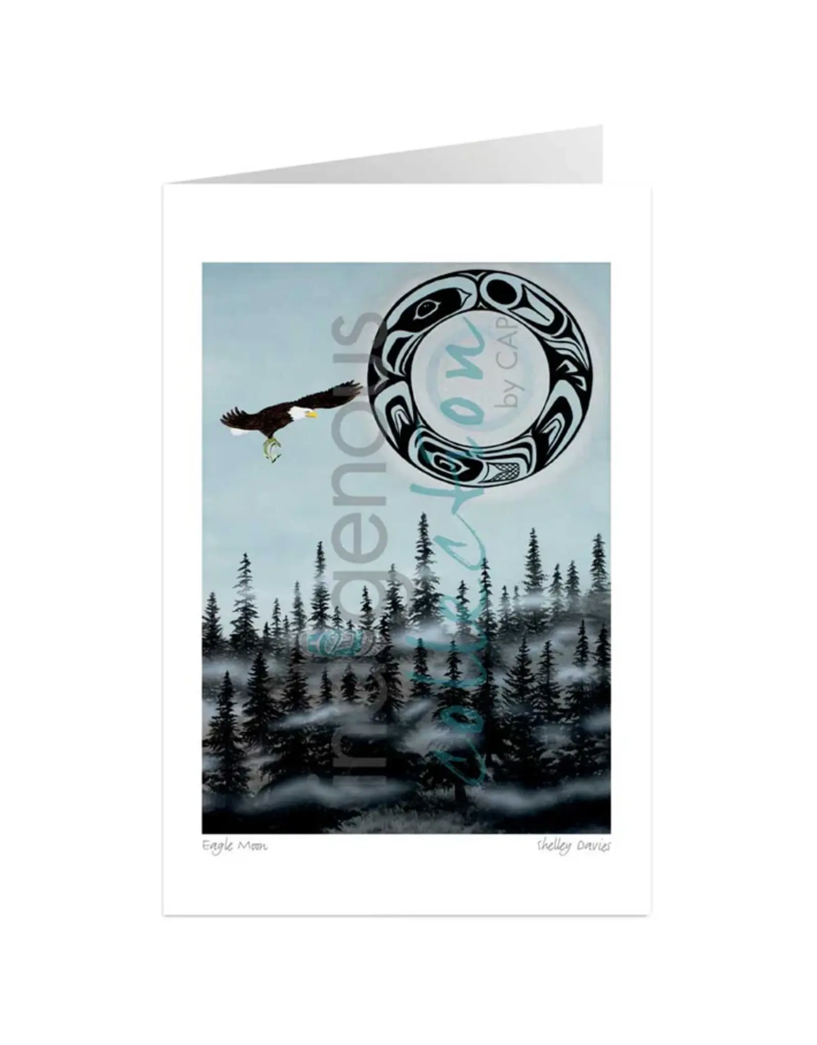 Eagle Moon par Shelley Davies Carte
