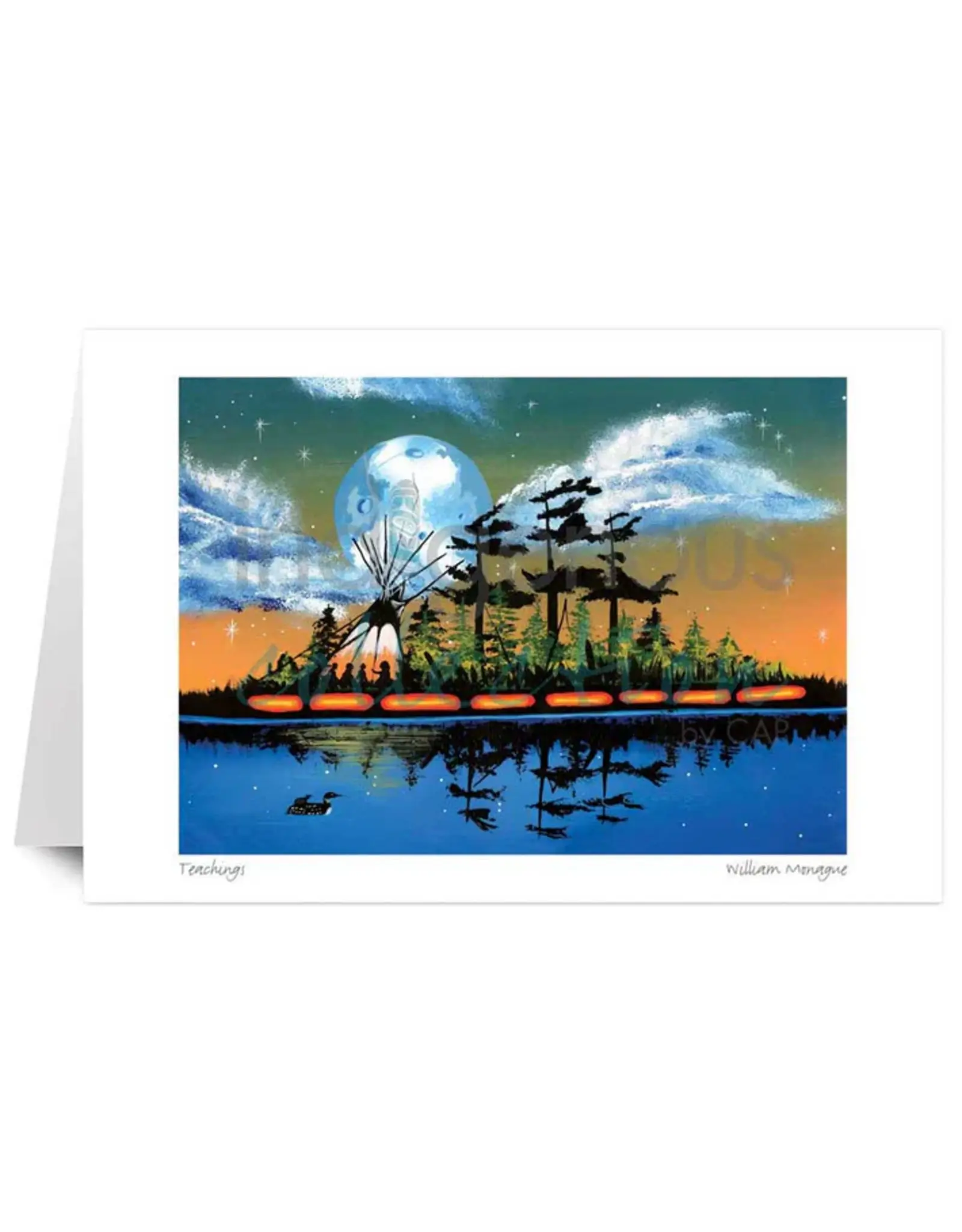 Teachings par William Monague Carte