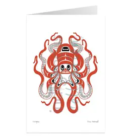 Octopus by Eric Parnell Card