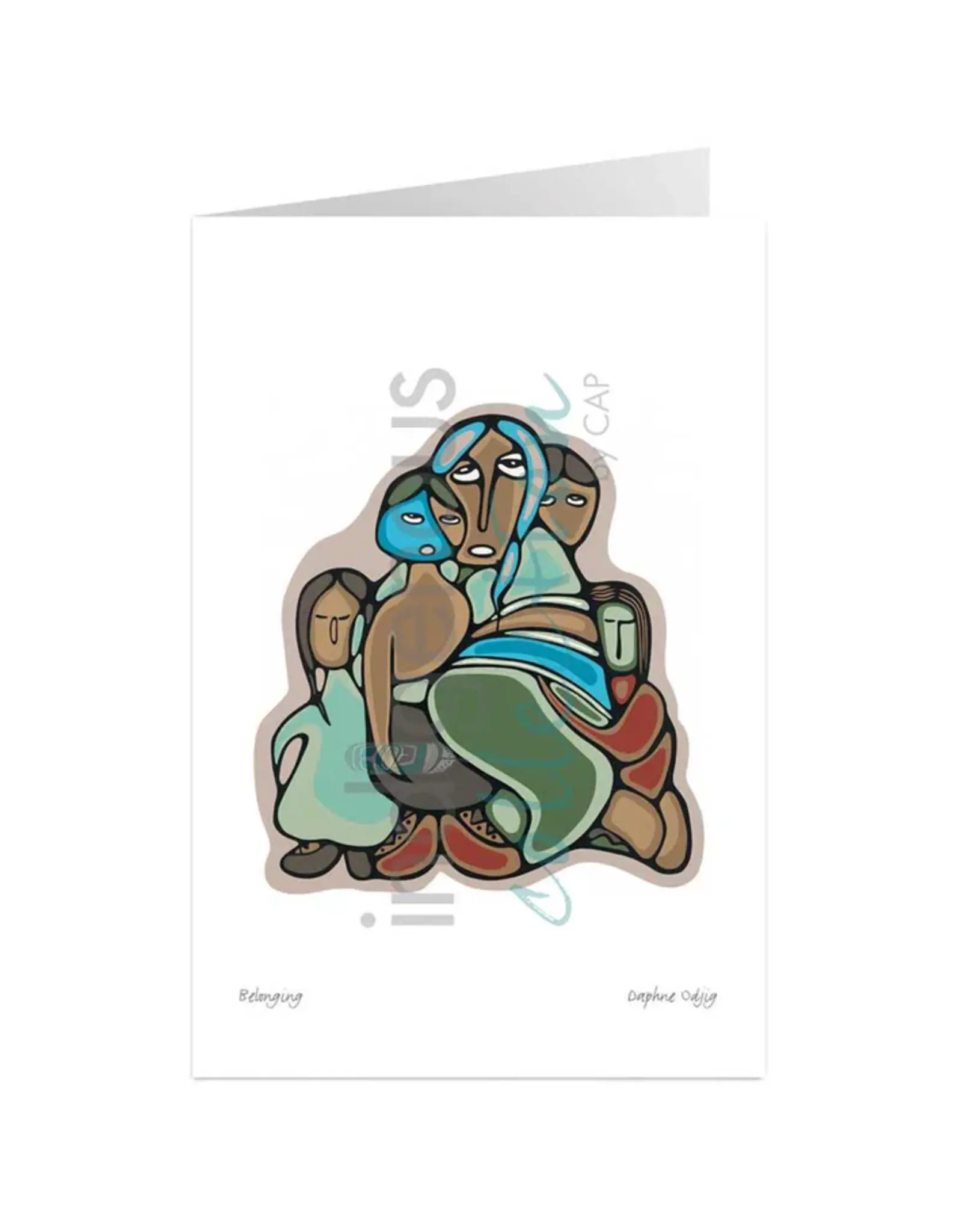 Belonging by Daphne Odjig Card