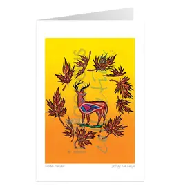 October Harvest par Jeffrey Red George Carte