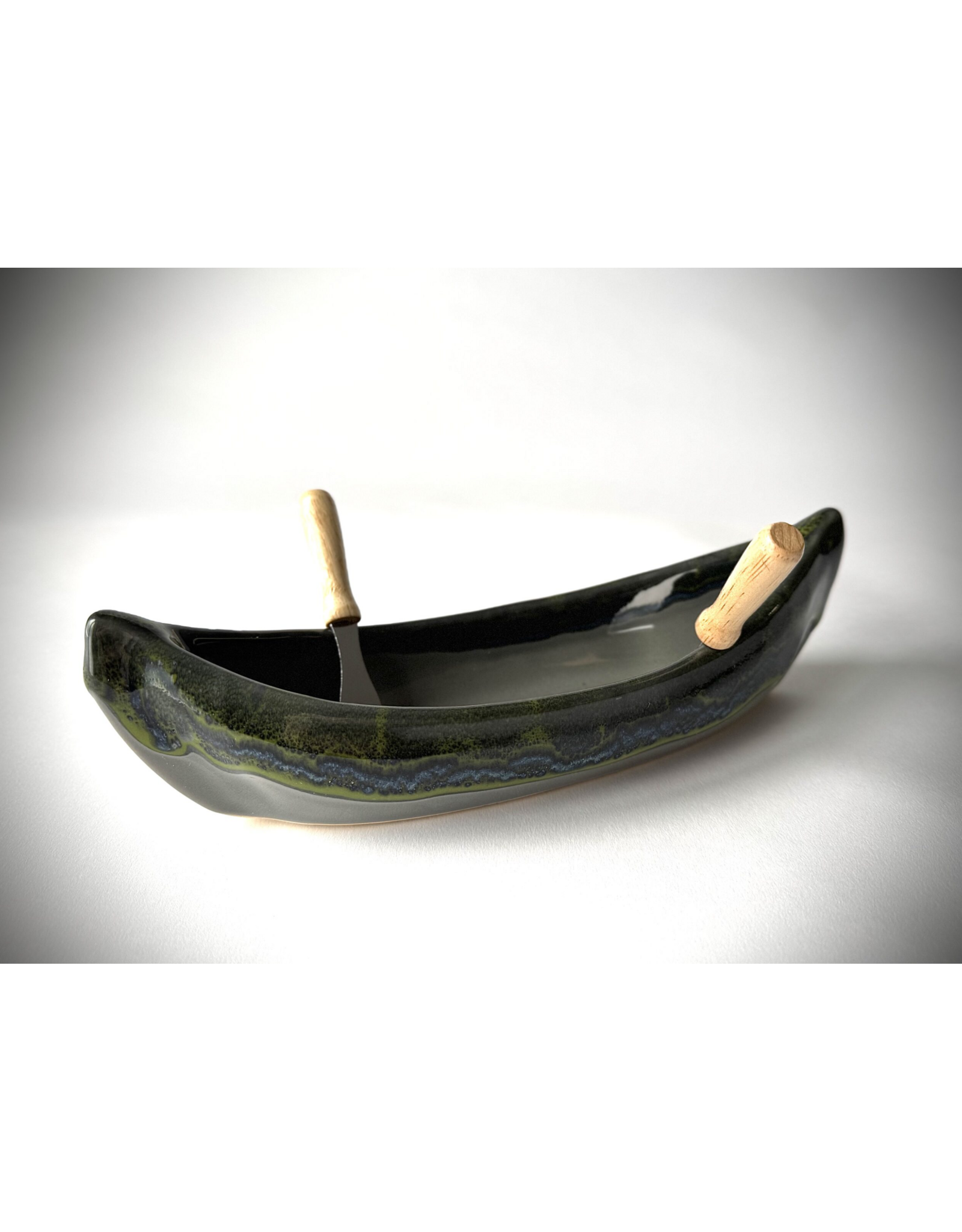 Canoe Dip Pot - Forest Floor