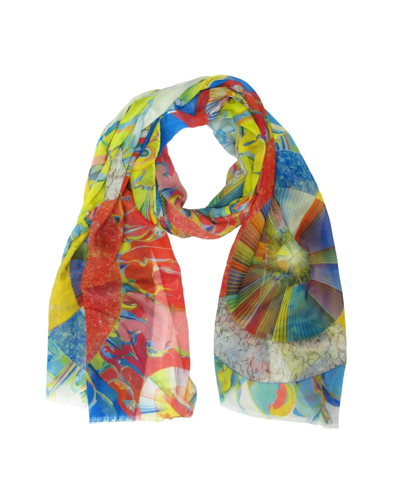 Foulard Eco "Morning Star" par Alex Janvier - 18228