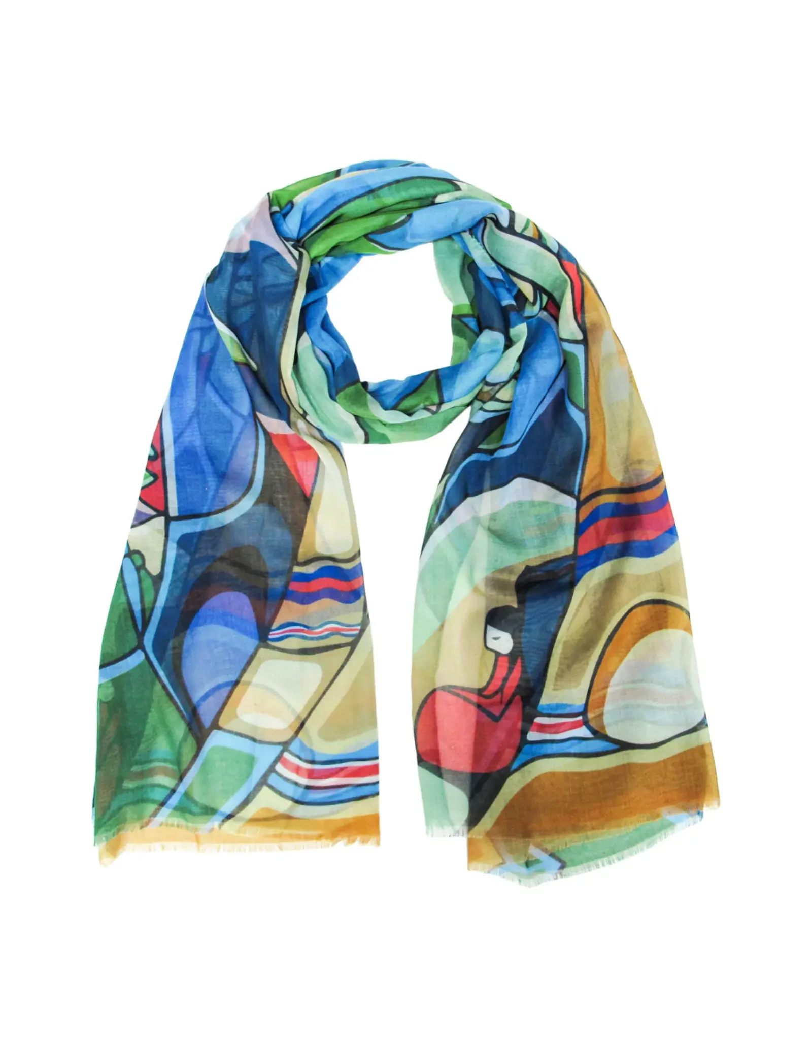Foulard Eco "And Some Watched the Sunset" par Daphne Odjig - 18222