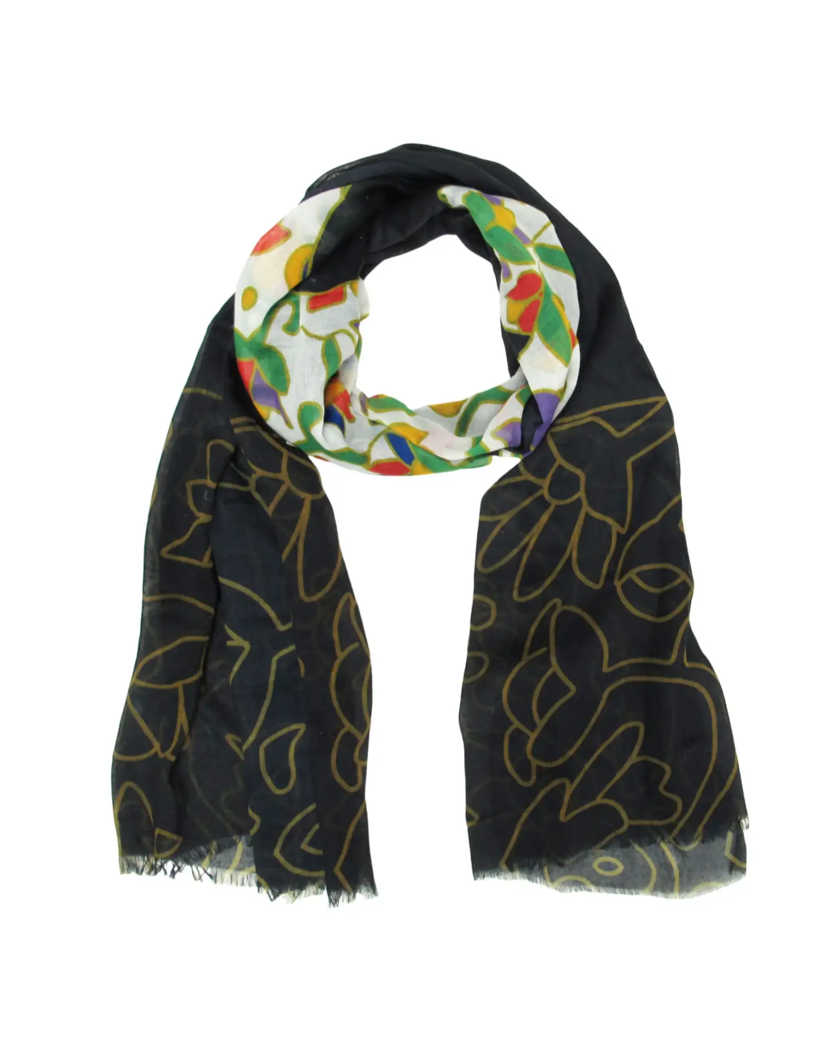Spring Bear by Dawn Oman Eco Scarf - 18213