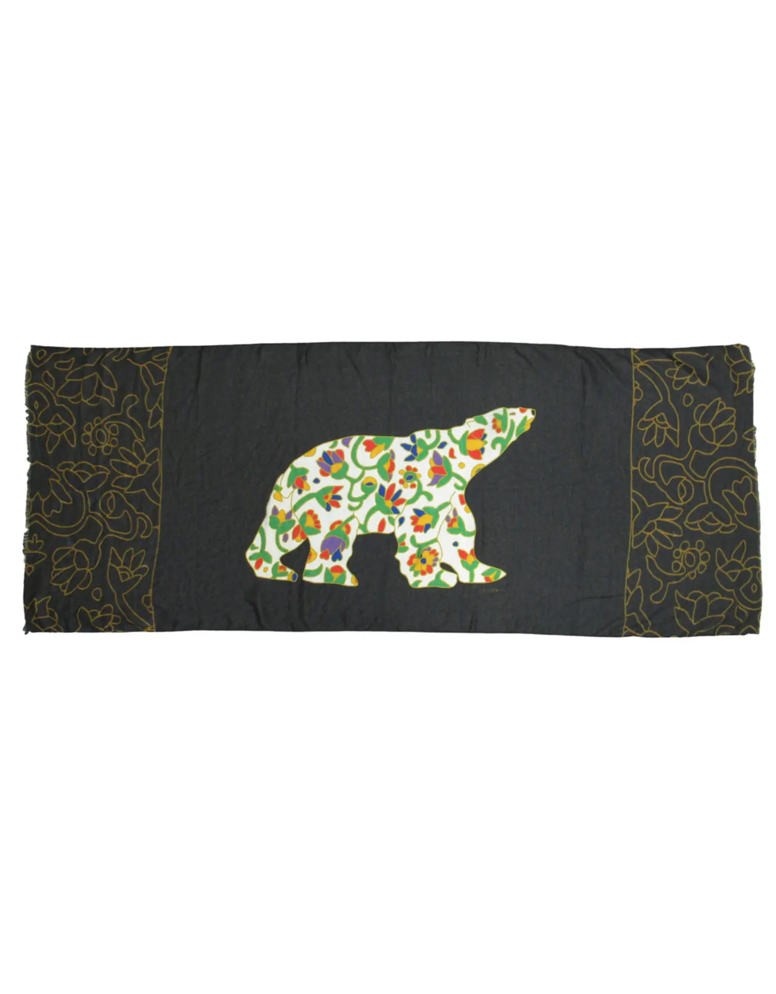 Spring Bear by Dawn Oman Eco Scarf - 18213