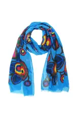 Foulard Eco "Flowers and Birds" par Norval Morrisseau - 18211