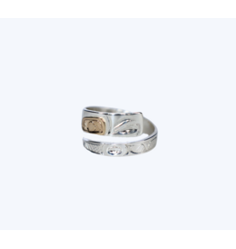 Bague Aigle Ajustable par Corrine Hunt - Taille 9.5