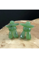 Boucles d'Oreilles Inukshuk Jade - 2090-3E
