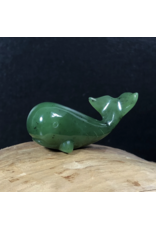 Large Sculpture Baleine en Jade - (HNW-001-200)