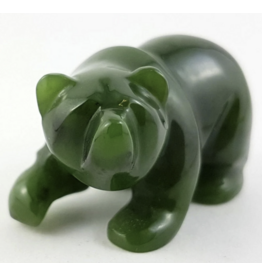Large Jade Bear Sculpture