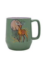 Big Ceramic Mug - Deer (Waawaashkeshi) (BMUG15)