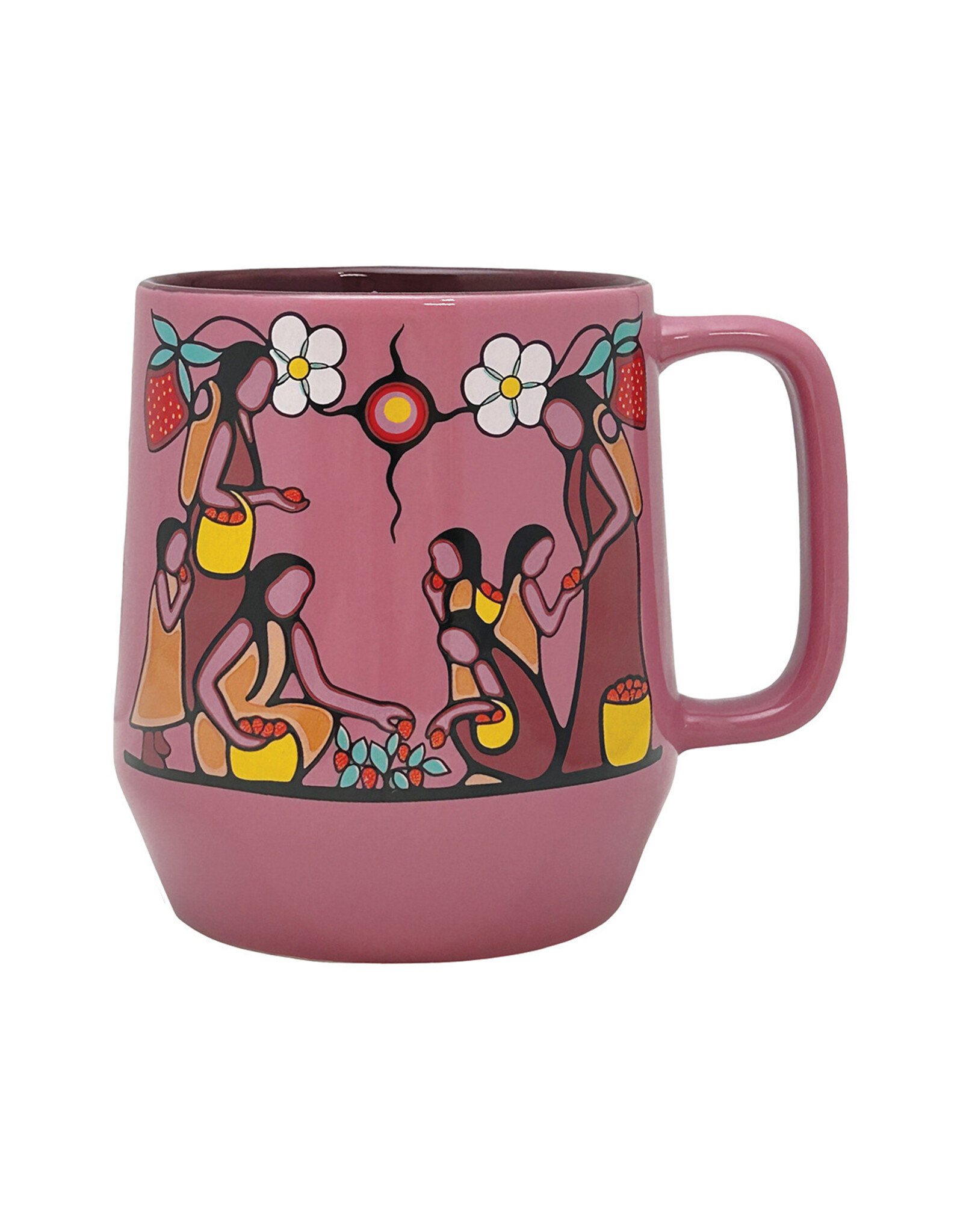 Big Ceramic Mug - Heart Berry Gatherers (BMUG16)
