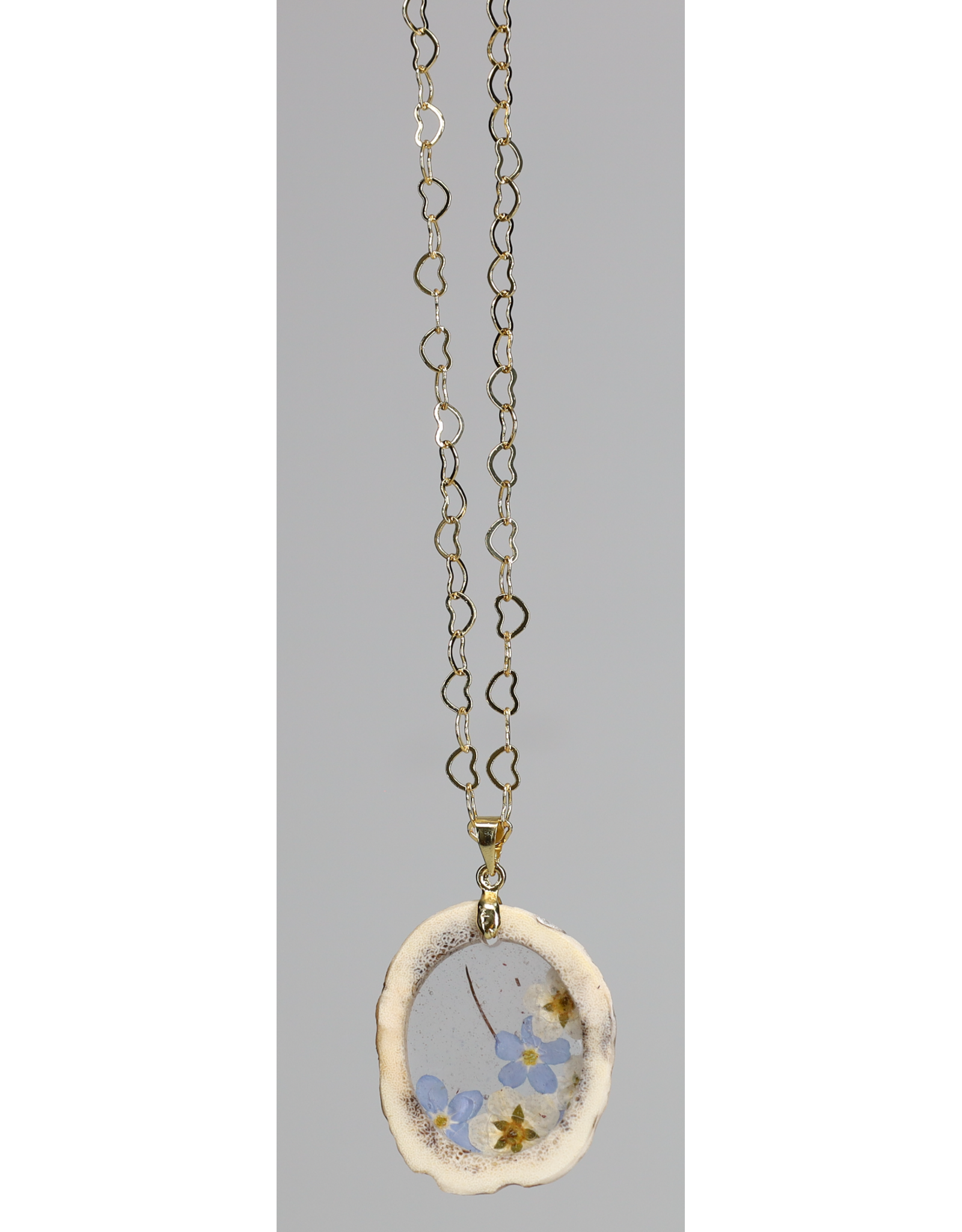 Kunik Necklace - Hollow Antler (Blue)