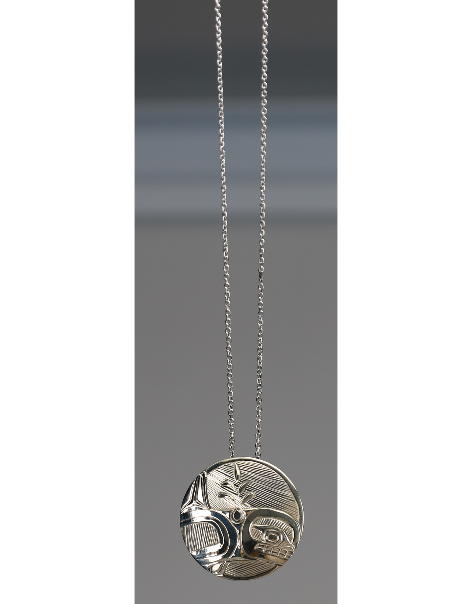 Pendentif Rond Orque par Hollie Bear - HBN40