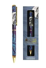 Premium Ballpoint Pen - Raven Moon by Allan Weir (PBP15)