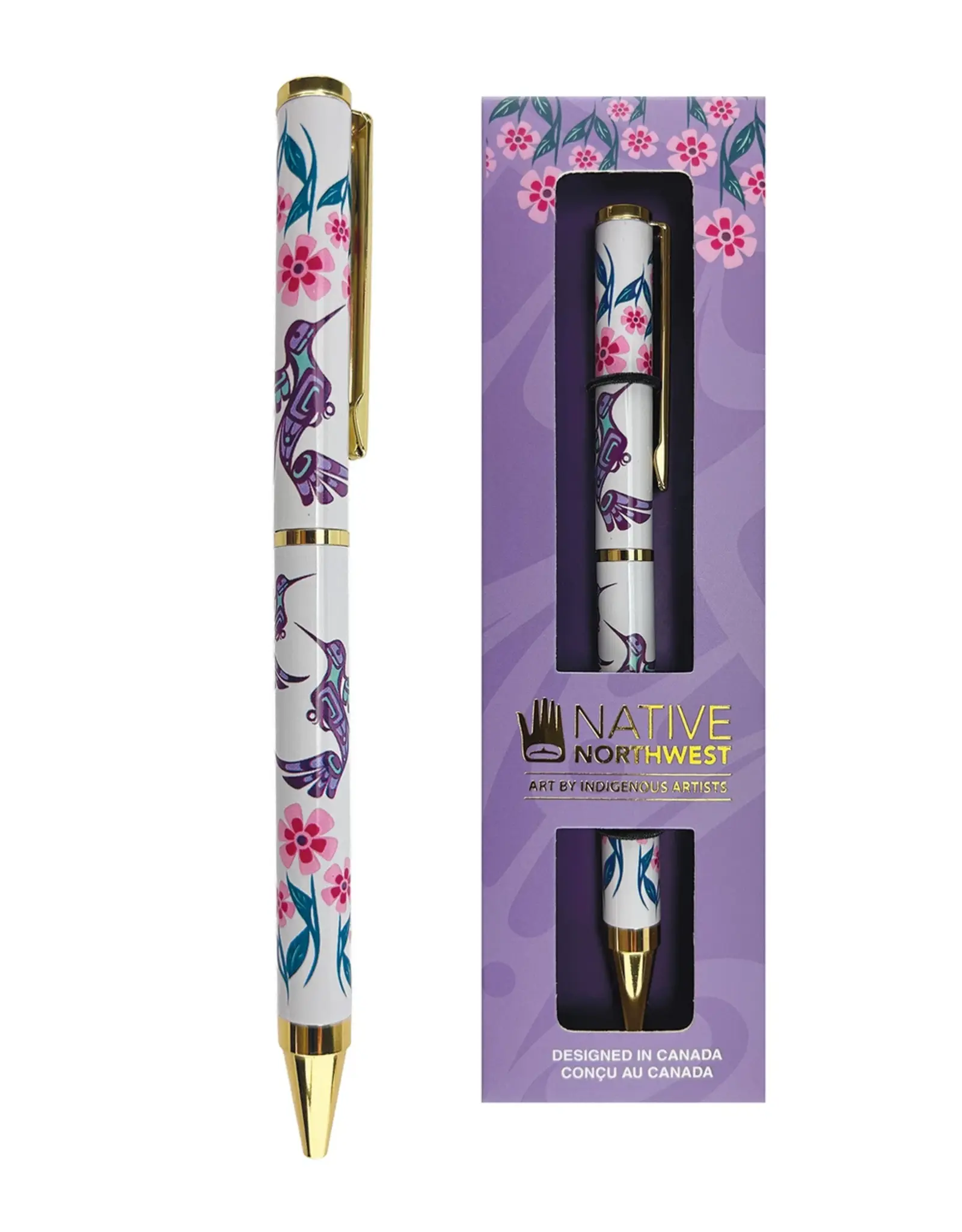 Premium Ballpoint Pen - Hummingbird by Francis Dick (PBP12)