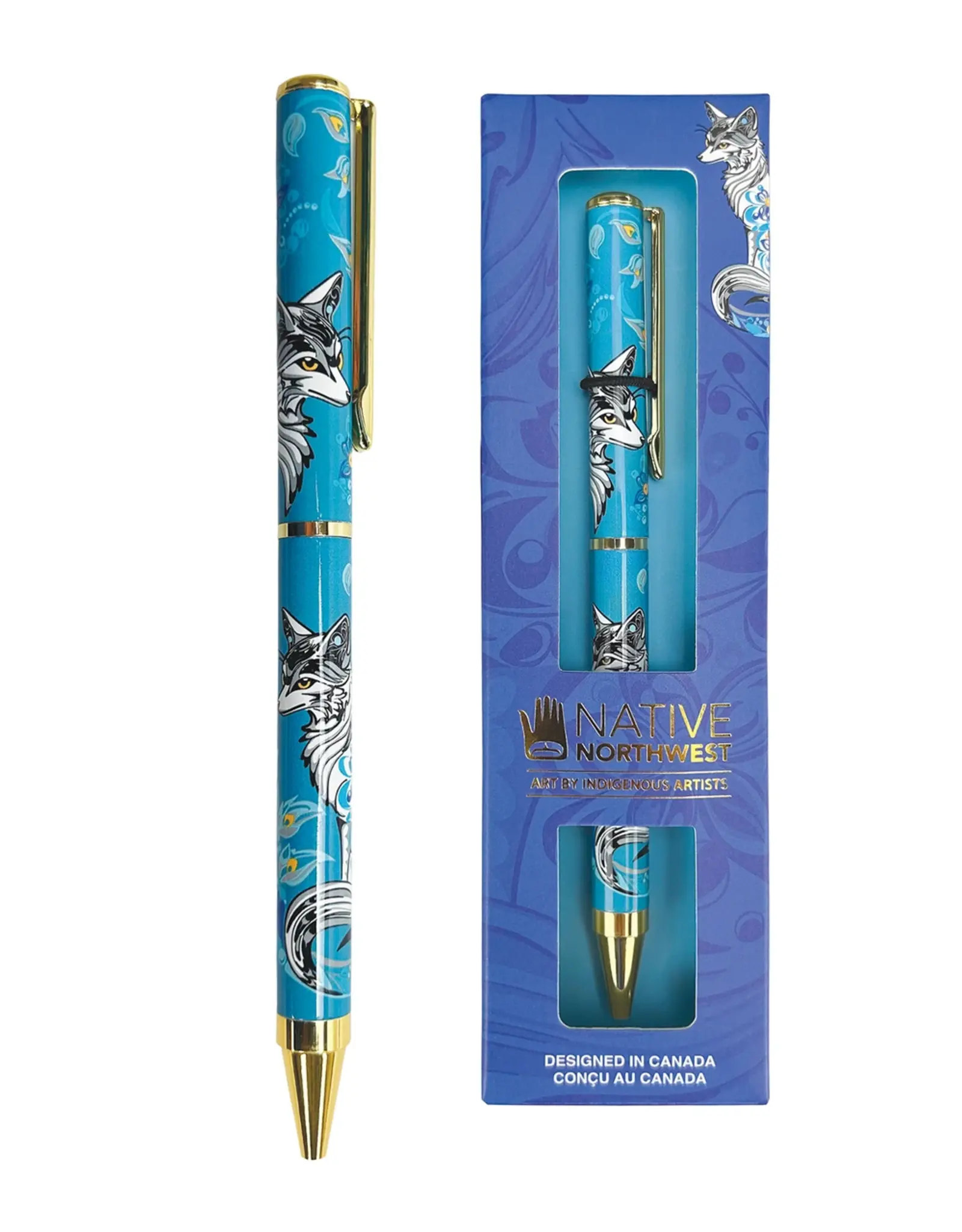 Premium Ballpoint Pen - Foxy by Deanna Samuel (PBP21)