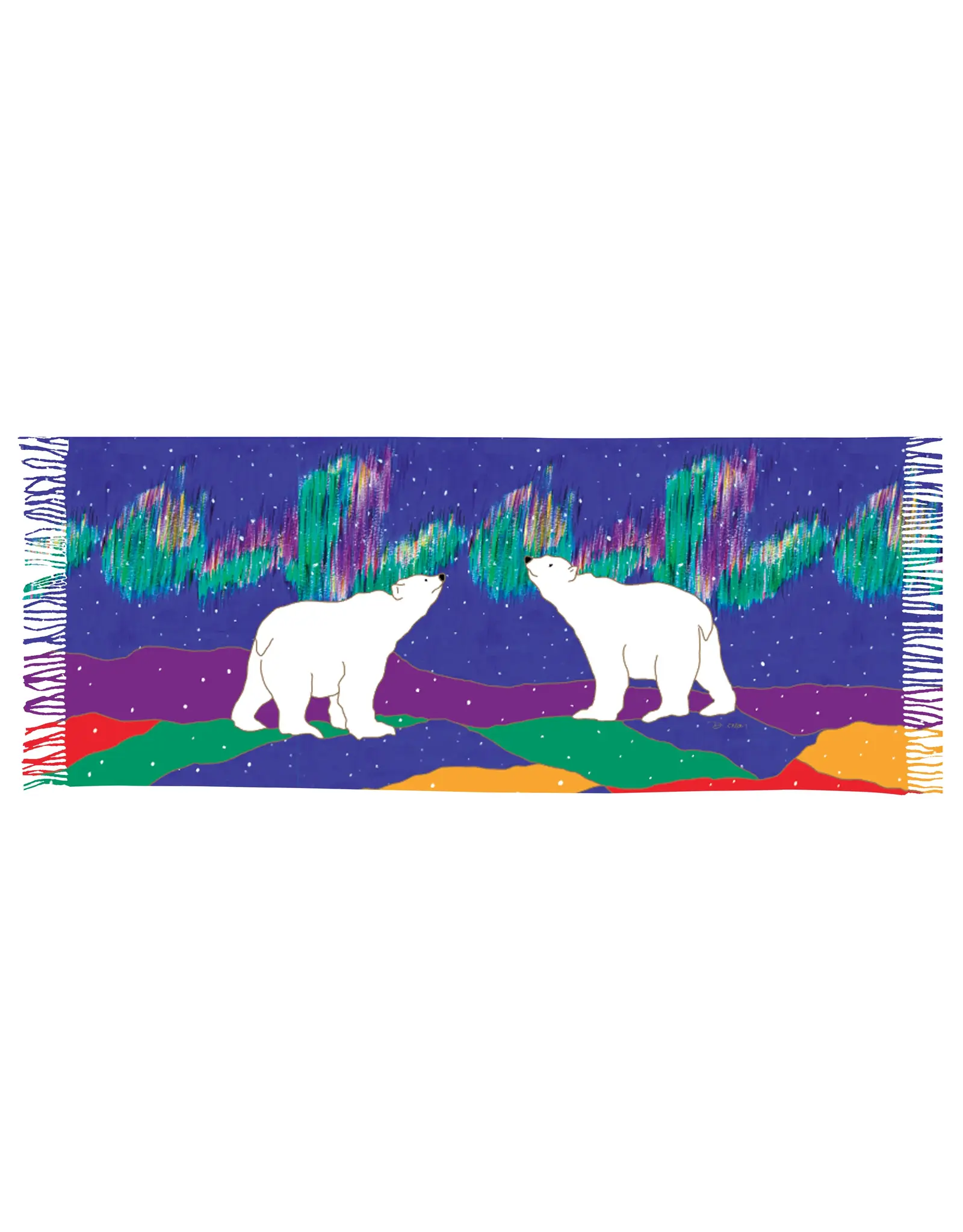 Sky Watchers by Dawn Oman Shawl - 18129