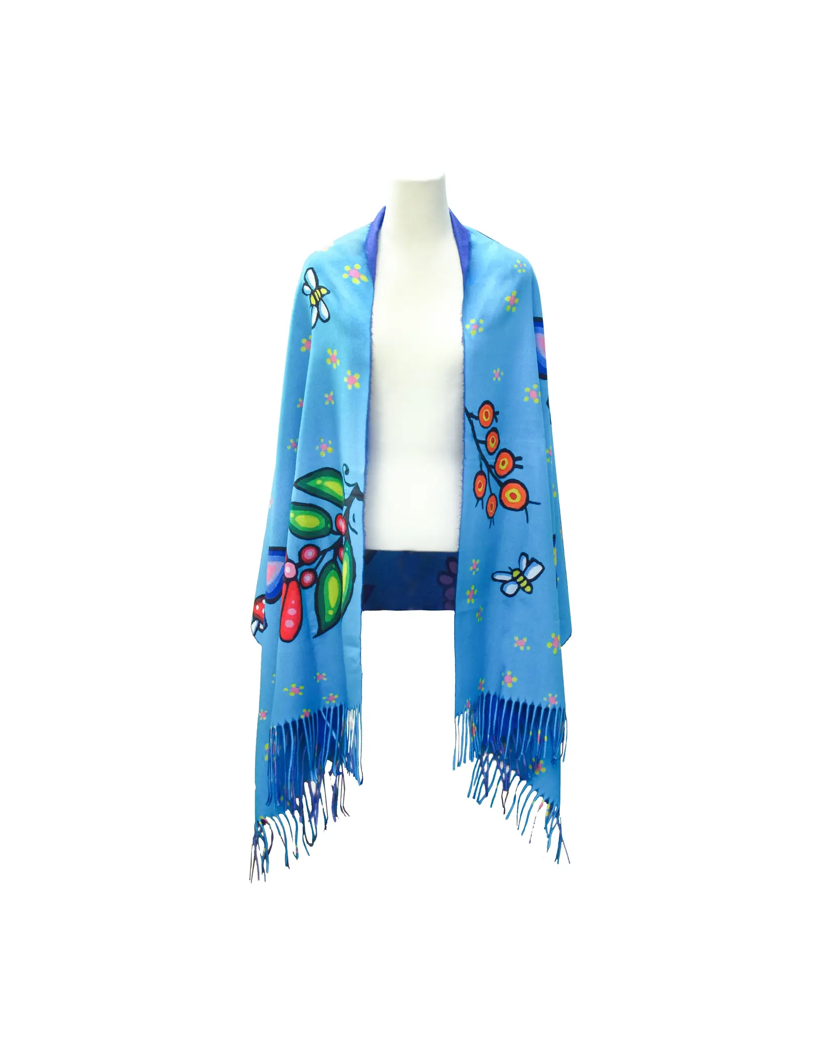 Happiness by Kim McDonough Eco Shawl ESHA005