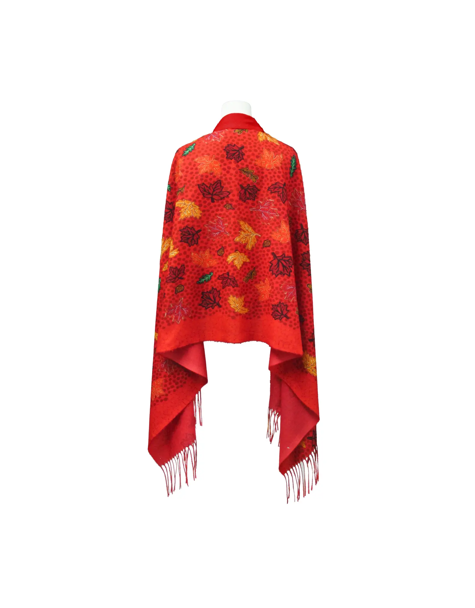 Fall Winds of Change by Leah Dorion Eco Shawl 18148