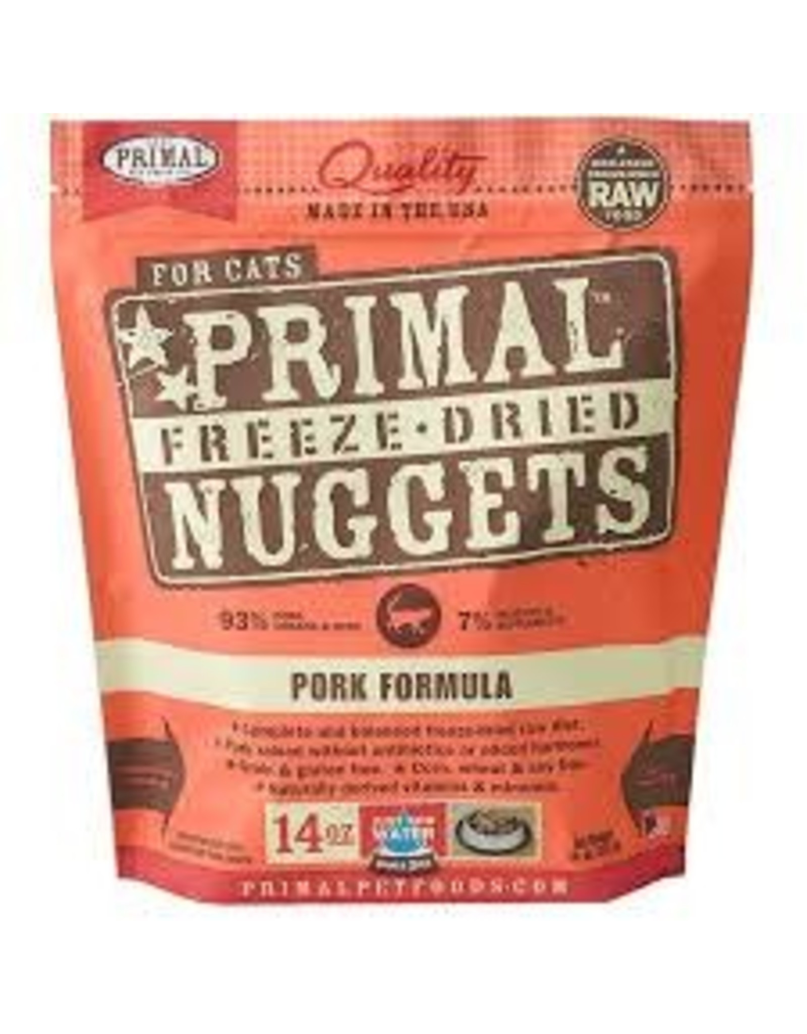 PRIMAL PRIMAL FREEZE DRIED PORK 14OZ