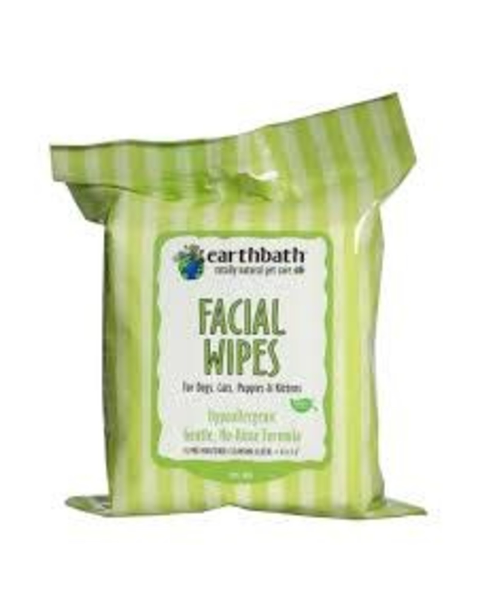 EARTHBATH EARTHBATH FACIAL WIPES Dog Naturals Grooming