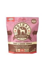 PRIMAL PRIMAL TURKEY & SARDINE NUGGETS 3#