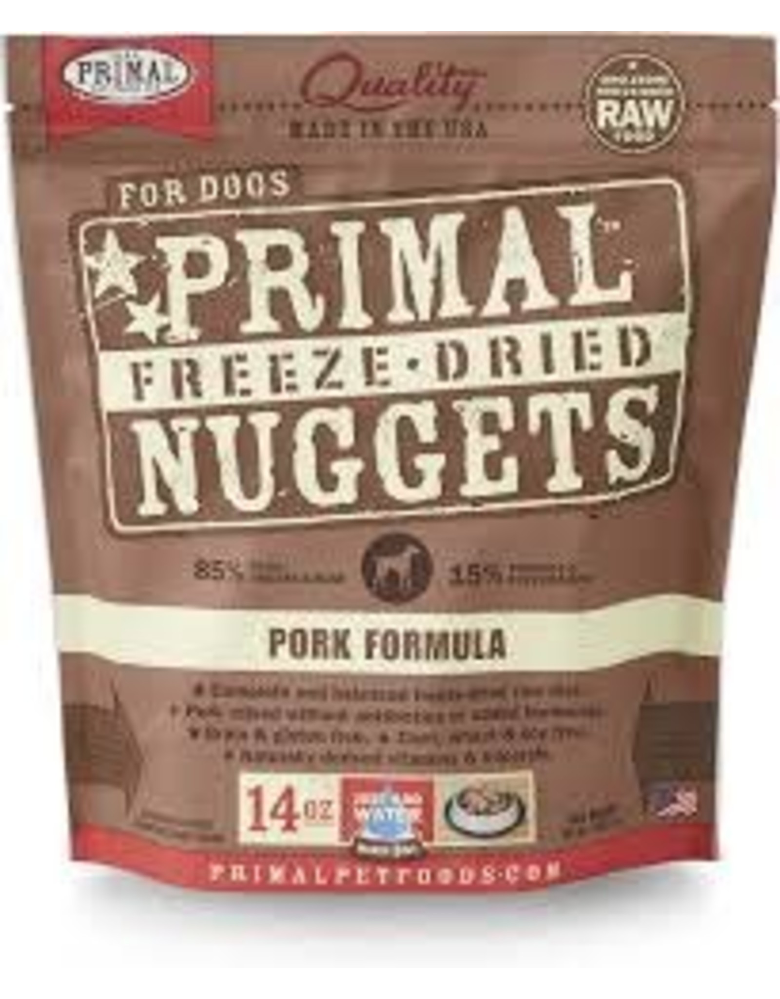 PRIMAL PRIMAL FREEZE DRIED PORK 5.5OZ