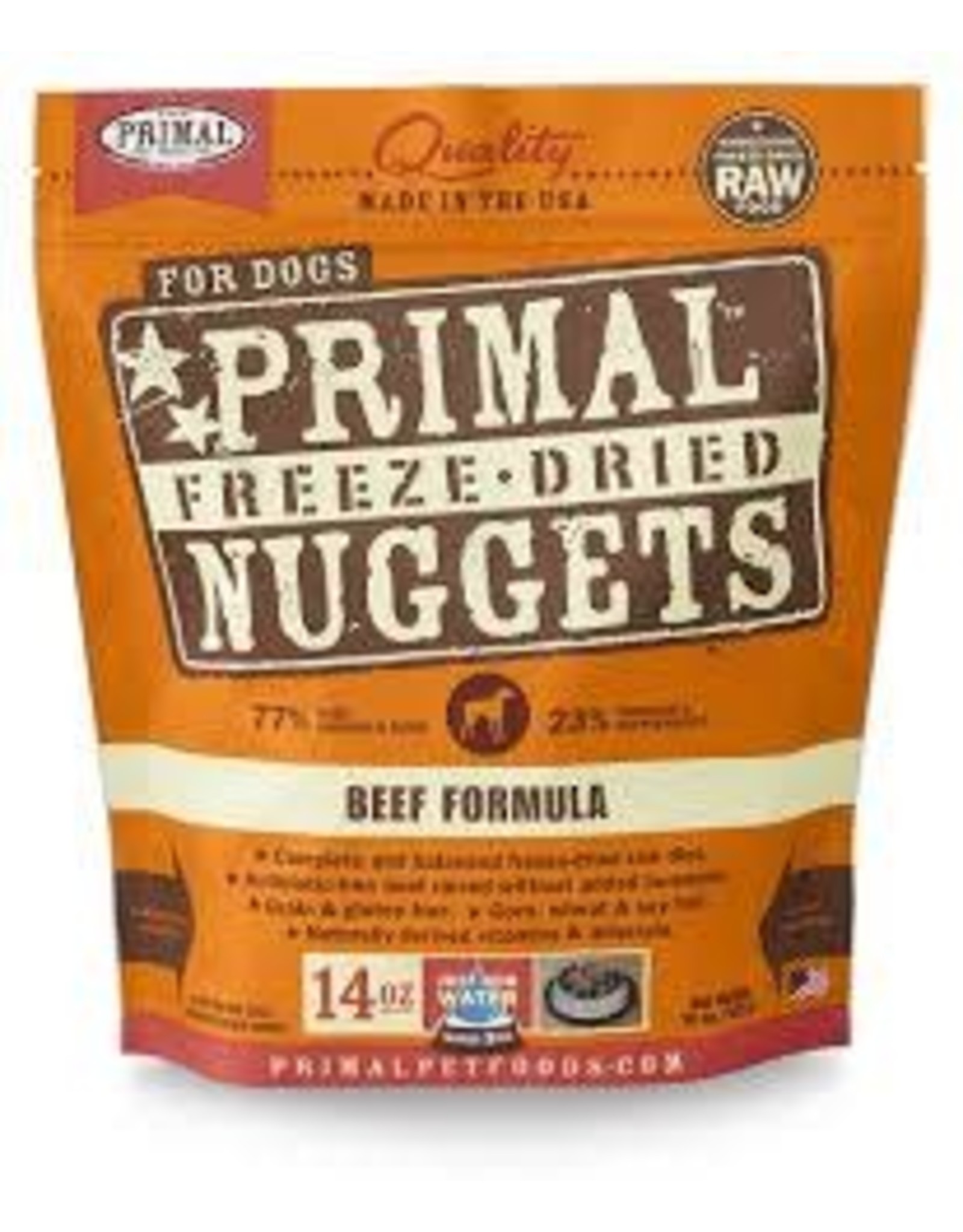 PRIMAL PRIMAL FREEZE DRIED BEEF 14OZ