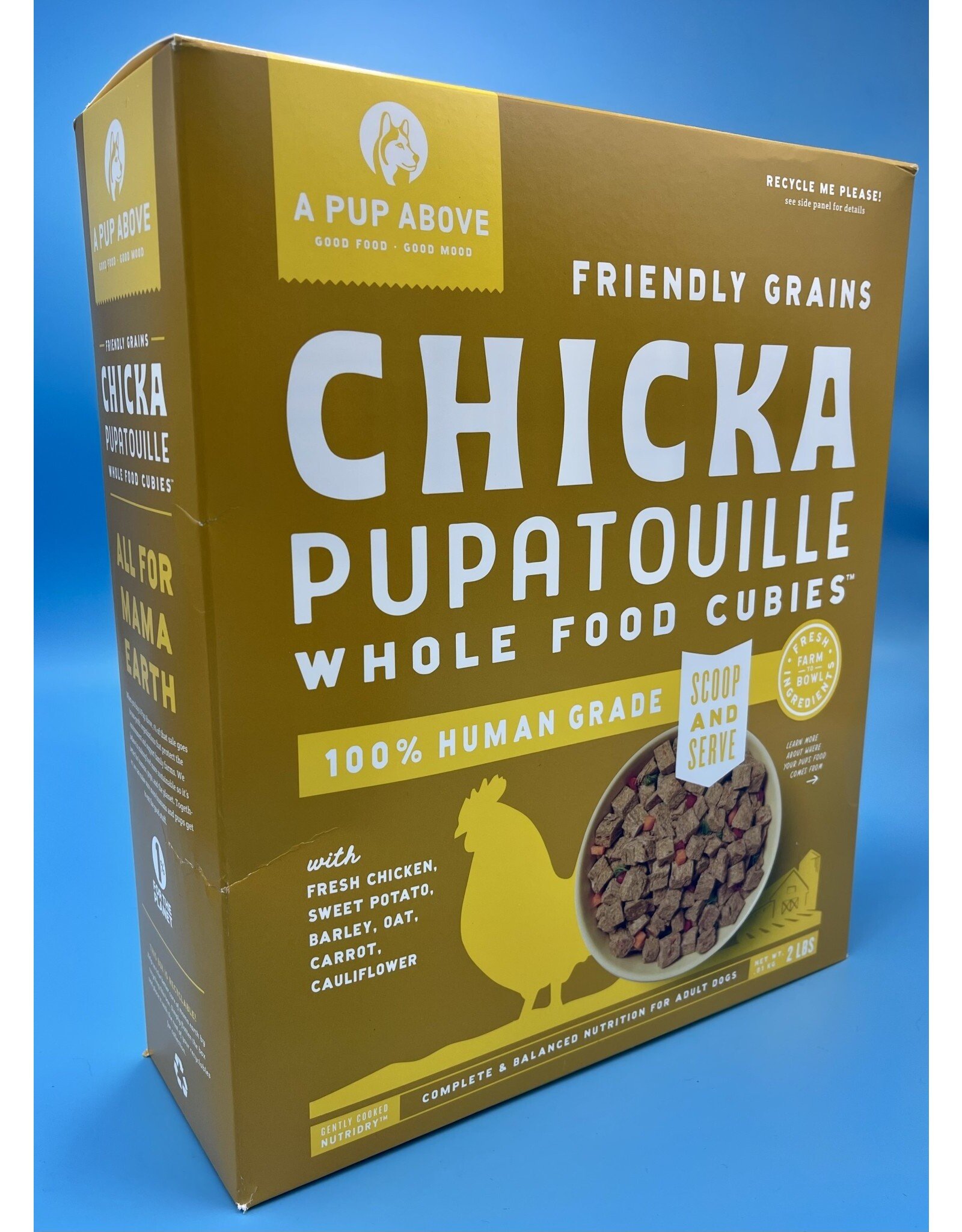 A PUP ABOVE A PUP ABOVE CUBIES CHICKEN PUPATOILLE 2.5 OZ