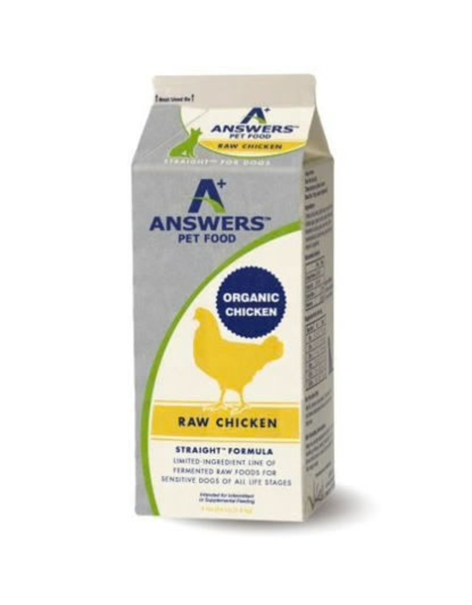 ANSWERS ANSWERS STRAIGHT CHICKEN 4 LB