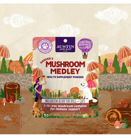 AUSTIN & KAT AUSTIN & KAT DOG TOPPER HARPER'S MUSHROOM MEDLEY 60G