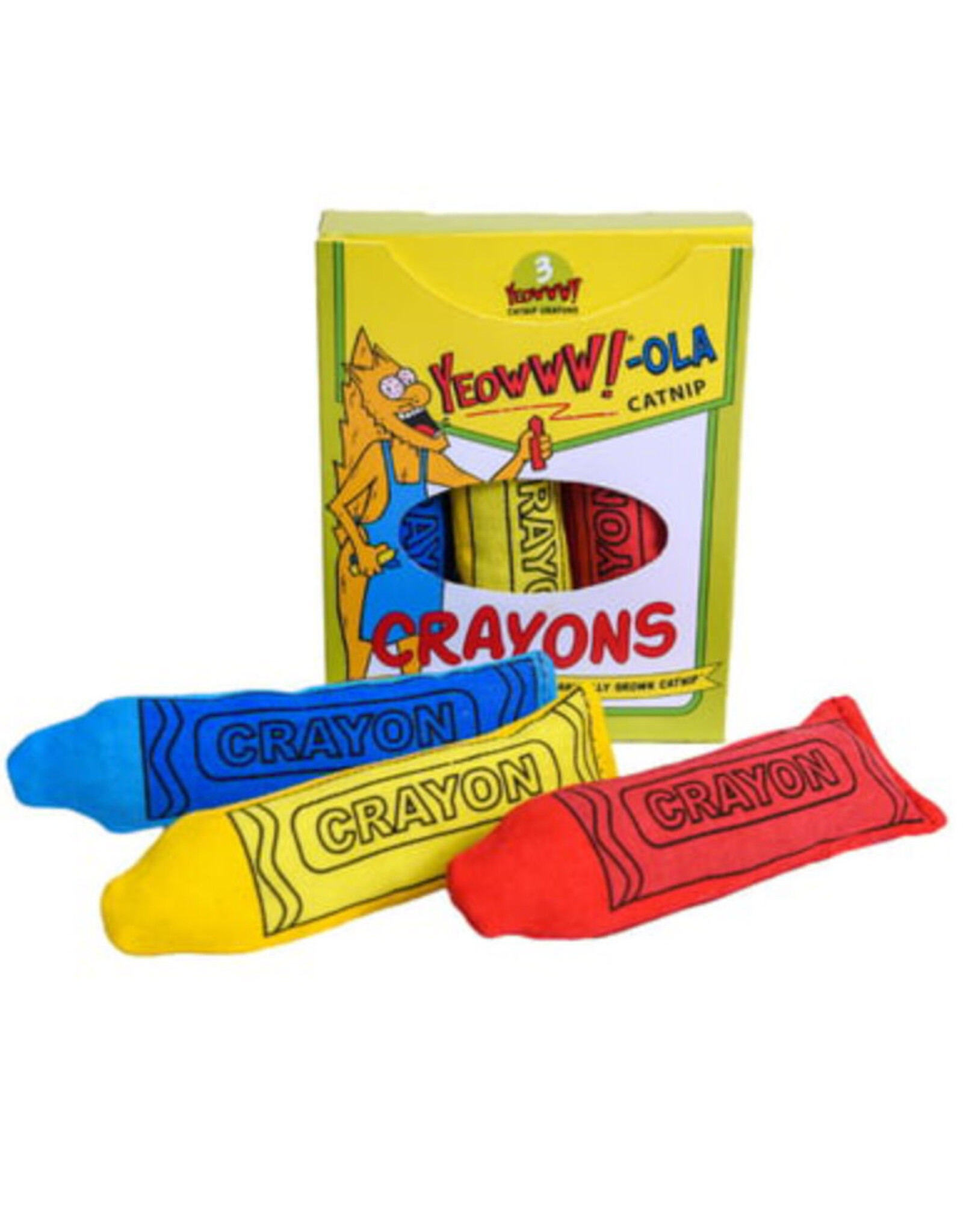 DUCKY WORLD DUCKY WORLD YEOWWW! CRAYONS ORG FILLED TOYS