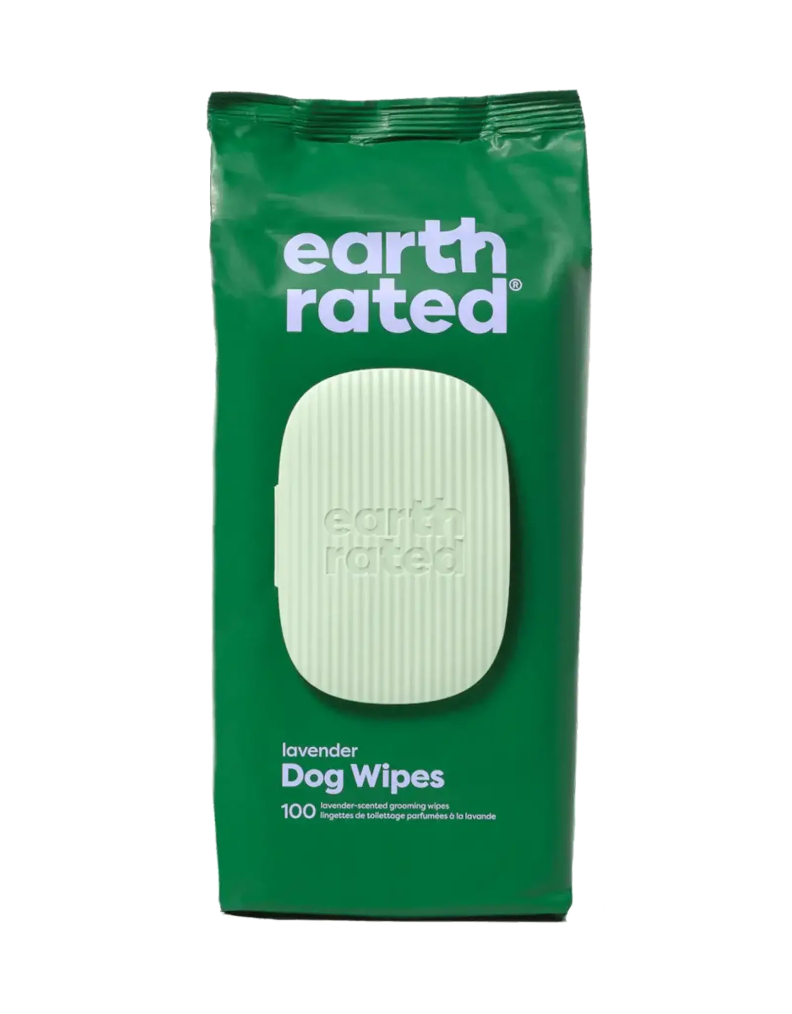 EARTH RATED EARTH RATED GROOMING WIPES LAVENDER 100CT