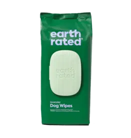 EARTH RATED EARTH RATED GROOMING WIPES LAVENDER 100CT