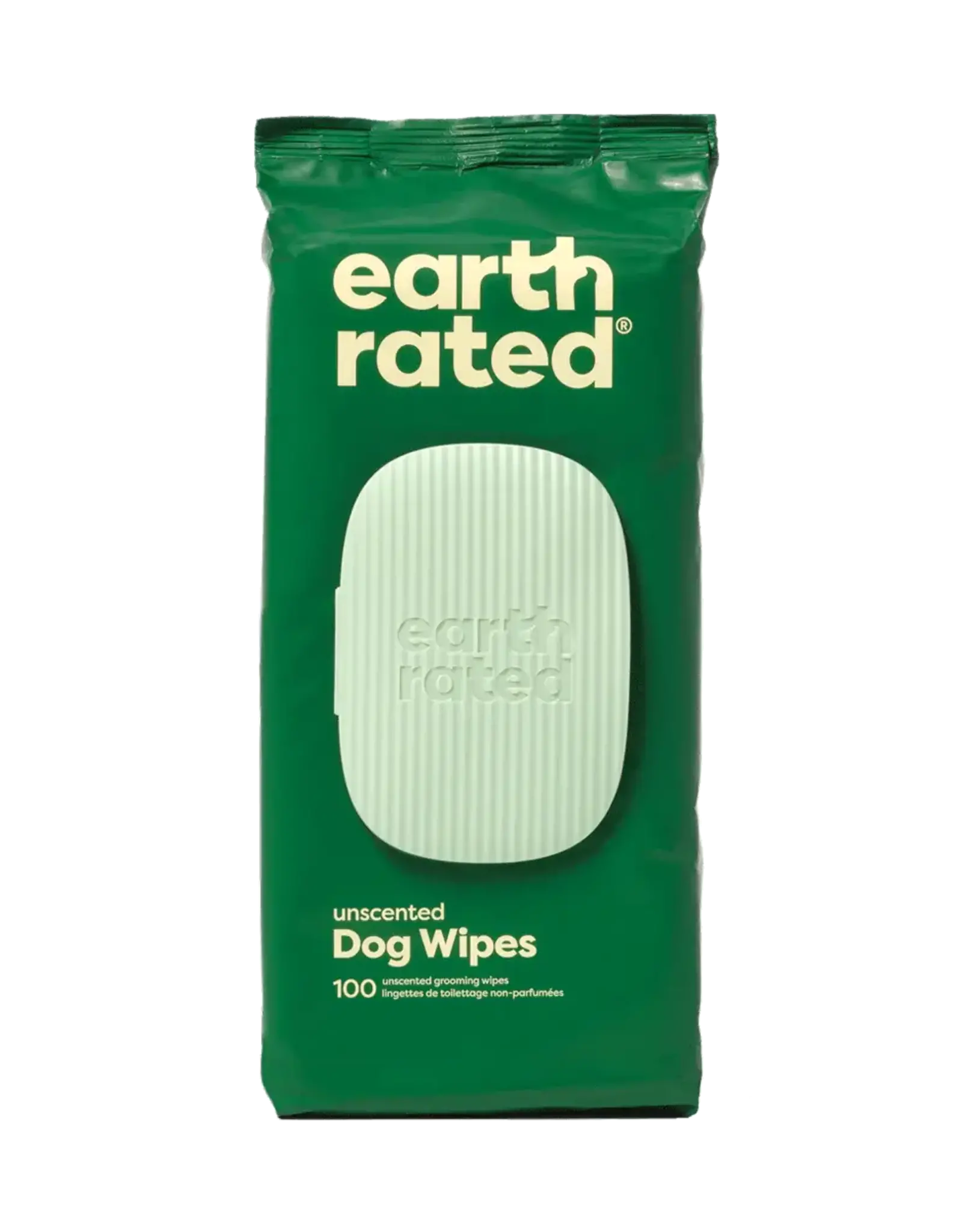 EARTH RATED EARTH RATED GROOMING WIPES UNSCENTED 100CT