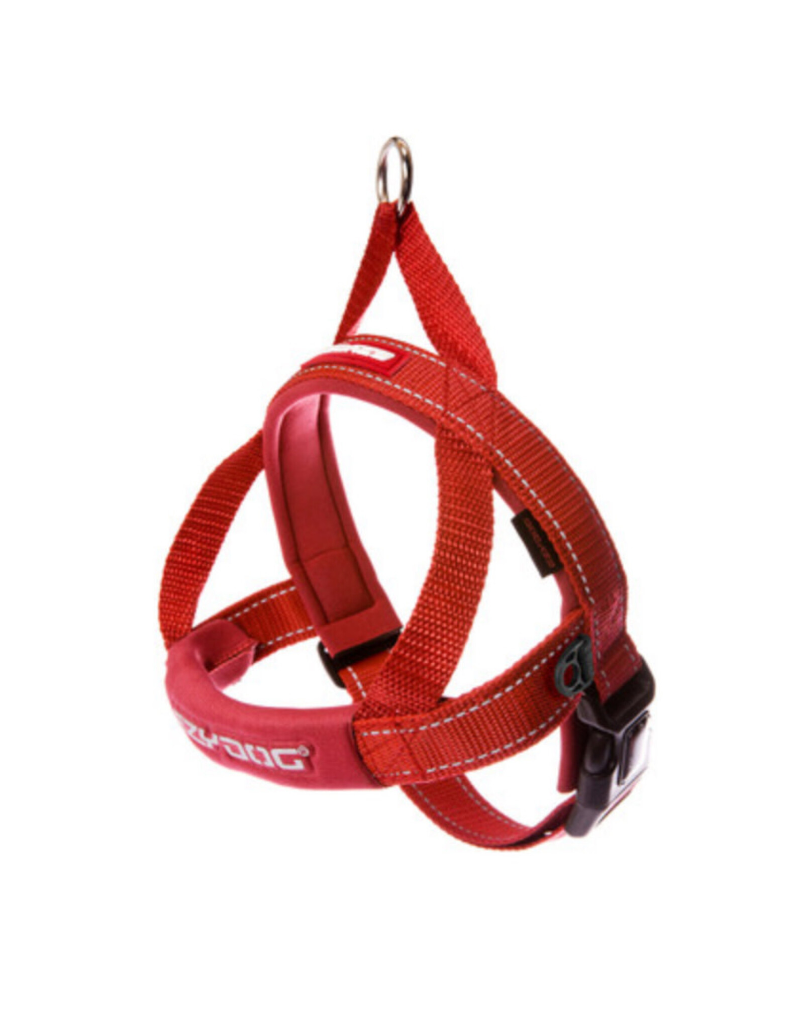 EZY DOG EZYDOG QUICKFIT HARNESS RED MD